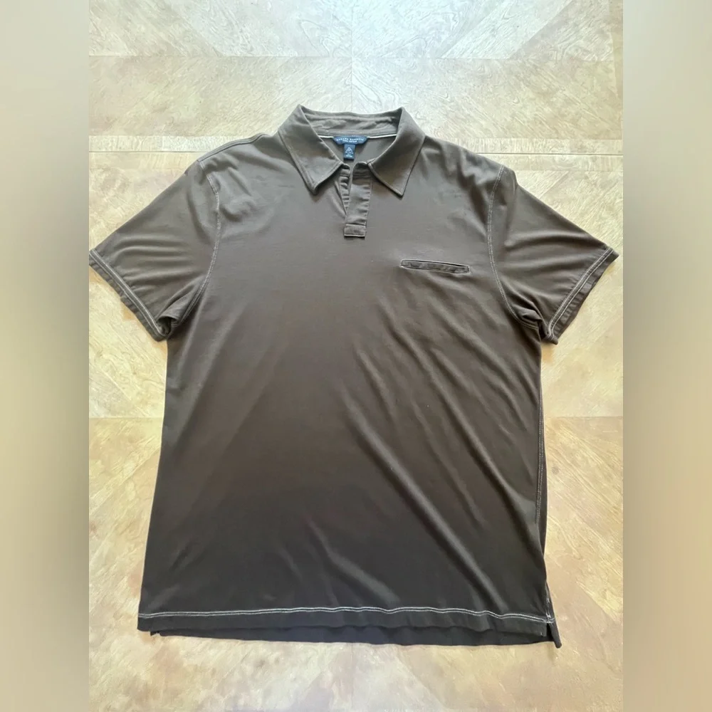 Banana Republic Brown Polo – XL – Chest Pocket – Spring 2006